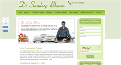 Desktop Screenshot of drsandeepbhasin.com